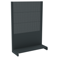 Стеллаж перфорированный металлический 1473х665х300 мм на 1 полку