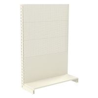 Стеллаж перфорированный металлический 1473х1250х300 мм на 1 полку