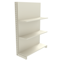 Стеллаж пристенный металлический 1473х1000х300 мм на 3 полки