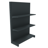 Стеллаж пристенный металлический 1473х1000х300 мм на 3 полки