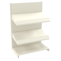 Стеллаж овощной металлический 1473х1000х500 мм на 3 полки