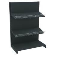 Стеллаж овощной металлический 1473х1250х500 мм на 3 полки