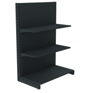 Стеллаж пристенный металлический 1473х1000х500 мм на 3 полки