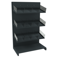 Стеллаж кондитерский металлический 1625х1000х500 мм на 4 полки