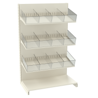 Стеллаж кондитерский металлический 1625х1000х500 мм на 4 полки