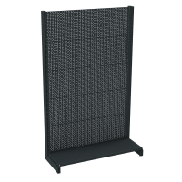 Стеллаж перфорированный металлический 1625х665х300 мм на 1 полку