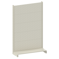 Стеллаж перфорированный металлический 1625х1000х300 мм на 1 полку