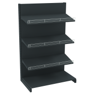 Стеллаж овощной металлический 1625х1330х500 мм на 4 полки