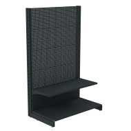 Фото Стеллаж перфорированный металлический 1473х1000х500 мм на 2 полки