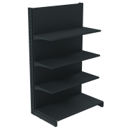 Фото Стеллаж пристенный металлический 1625х1000х500 мм на 4 полки