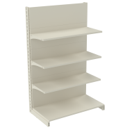 Фото Стеллаж пристенный металлический 1625х1000х500 мм на 4 полки