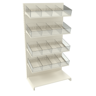 Фото Стеллаж кондитерский металлический 1930х1330х500 мм на 5 полок