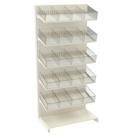 Стеллаж кондитерский металлический 2235х1000х500 мм на 6 полок