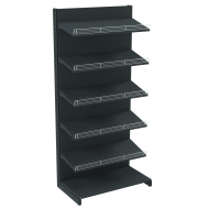 Стелаж овочевий металевий 2235х1000х500 мм на 6 полиць