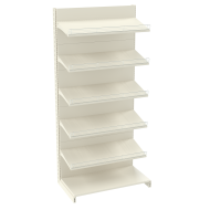 Стеллаж овощной металлический 2235х1000х500 мм на 6 полок