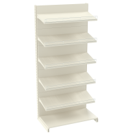 Стеллаж овощной металлический 2235х1000х500 мм на 6 полок