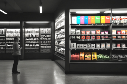 Создание акцентов в торговом зале