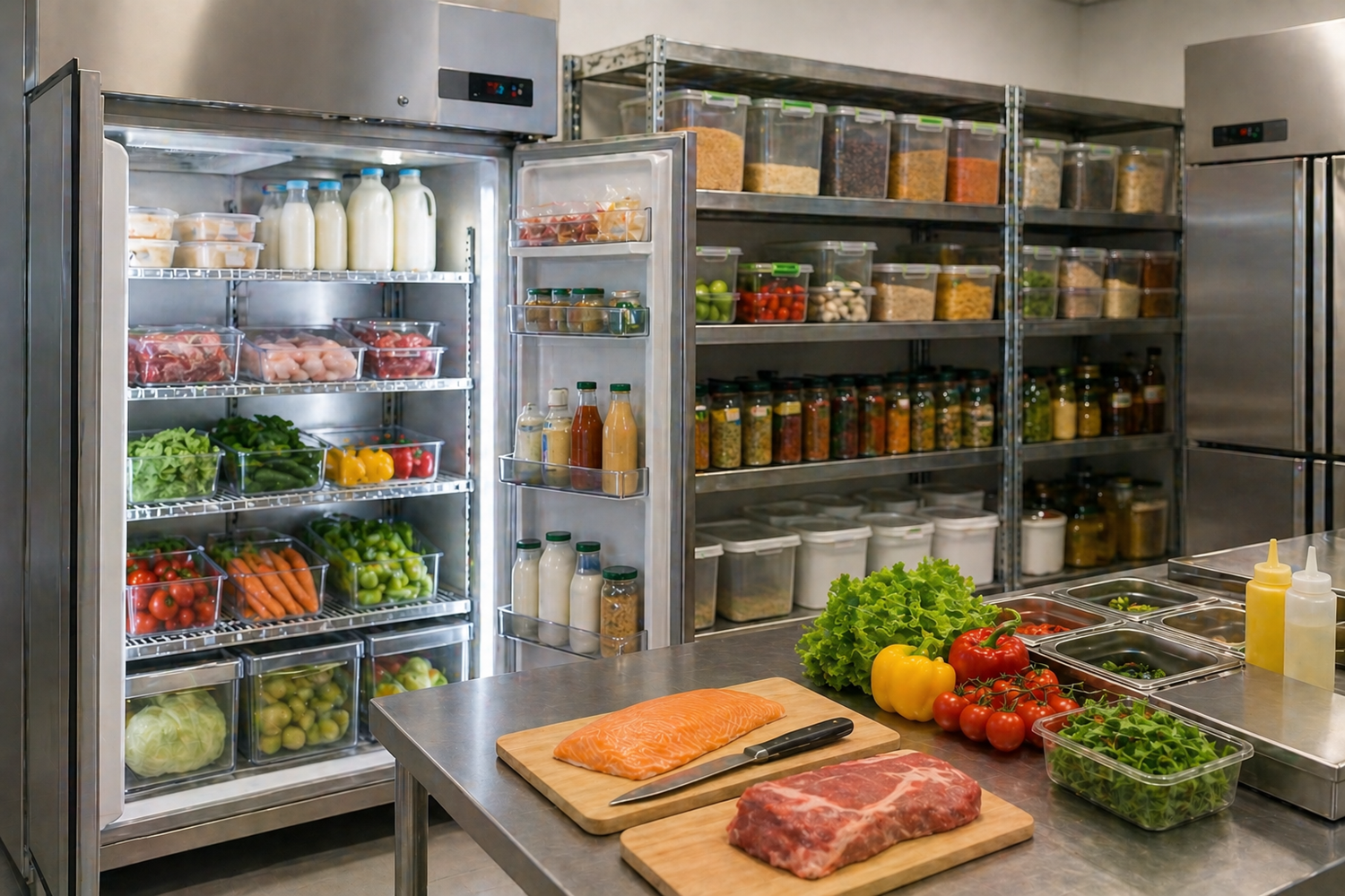 Як правильно зберігати харчові продукти: правила сусідства та вимоги щодо обладнання