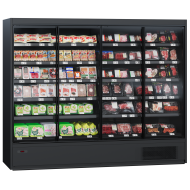 Регал Cooles SlimDeck 2100х2500х770 мм з дверцятами, вбудованим агрегатом та 8 полицями