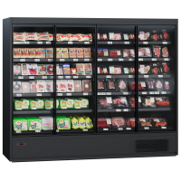 Регал Cooles SlimDeck 2100х2500х770 мм с дверьми, выносным агрегатом и 8 полками