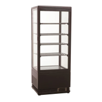 Витрина настольная холодильная XC-98L