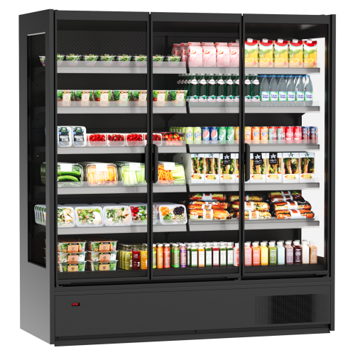 Регал Cooles SlimDeck Pro 2100х1875х770 мм с дверями распашными, встроенным агрегатом и 8 полками Регал Cooles SlimDeck Pro 2100х1875х770 мм с дверями распашными, встроенным агрегатом и 8 полками (Регал Cooles SlimDeck Pro 2100х1875х770 мм с дверями распашными, встроенным агрегатом и 8 полками) купить