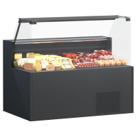 Холодильная витрина Quadros Slim Solid 1130х1250х800 мм с встроенным агрегатом