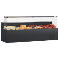 Холодильна вітрина Quadros Slim Solid 1130х2500х800 мм з вбудованим агрегатом