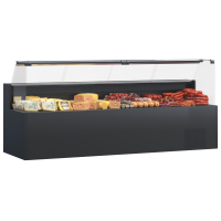 Холодильная витрина Quadros Slim Solid 1130х2500х800 мм с встроенным агрегатом