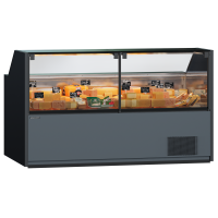 Холодильная витрина Quadros 1130х1562х1100 мм со стеклом и выносным агрегатом
