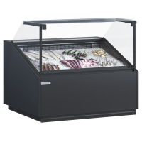 Холодильная витрина для рыбы Quadros Fish со стеклом