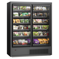 Морозильный регал Cooles SlimFreeze  Pro 2100х1562х660 мм с распашными дверьми и встроенным агрегатом