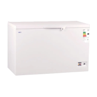 Морозильный ларь Ugur UDD 400 BK