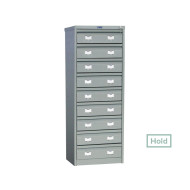 Картотека металлическая ПРАКТИК AFC-09