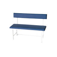 Фото Банкетка медицинская коридорная со спинкой БК-2-С