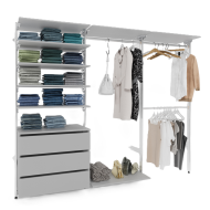 Гардеробные тройные системы Premio GS 3/1