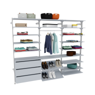 Гардеробные тройные системы Premio GS 3/3