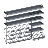 Фото Навеска верхняя для полок прикассы