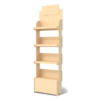 Торговая стойка с фанеры 210