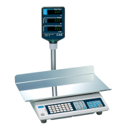 Весы торговые CAS AP-EX LT с расширенной клавиатурой и увеличенной платформой