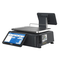 Весы самообслуживания с печатью этикеток CL8000-SU с низкой стойкой