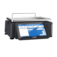 Весы самообслуживания с печатью этикеток CL8000-B без стойки
