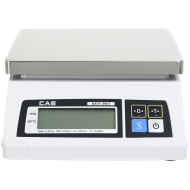 Весы настольные фасовочные CAS SW с нержавеющей платформой