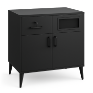 Фото Компактный кофе-модуль из ДСП с выдвижным ящиком