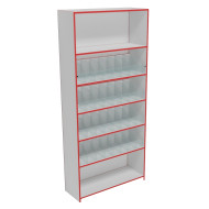 Фото Стеллаж из ДСП с сигаретными полками