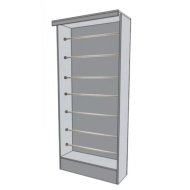 Фото Стеллаж из ДСП для обоев