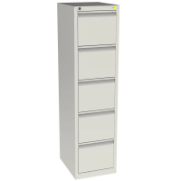 Шкаф файловый CF-А4-5 цвет RAL 7035 (светло-серый)
