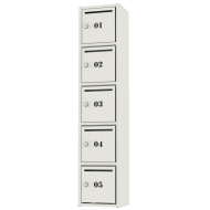 Поштова скринька Cube металева на 5 комірок