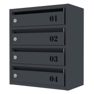 Фото Почтовые ящики Flat