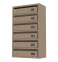 Почтовый ящик Flat металлический на 6 ячеек цена